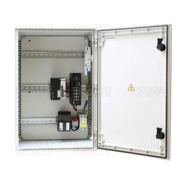 Уличная станция с термостабилизацией и резервным питанием OSP-46T1(SW-60812/I)