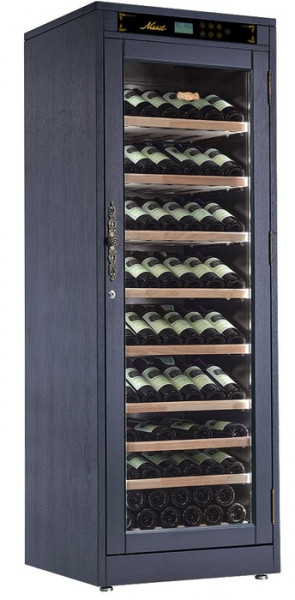 Отдельностоящий винный шкаф 101-200 бутылок Libhof NP-102 Black