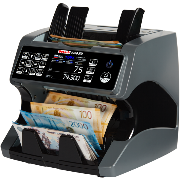 Счётчик банкнот DoCash 3200 HD