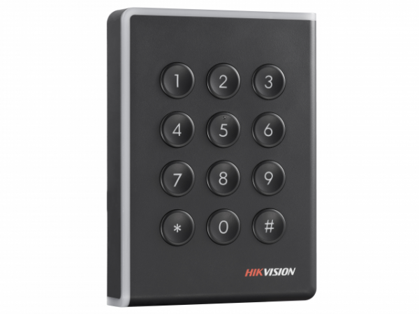 Считыватель карт Mifare с сенсорной клавиатурой DS-K1108AMK