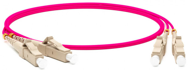 Патч-корд Hyperline FC-D2-504-LC/PR-LC/PR-H-25M-LSZH-MG, 25м