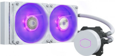 Система жидкостного охлаждения Cooler Master MasterLiquid ML240L V2 RGB White (MLW-D24M-A18PC-RW)