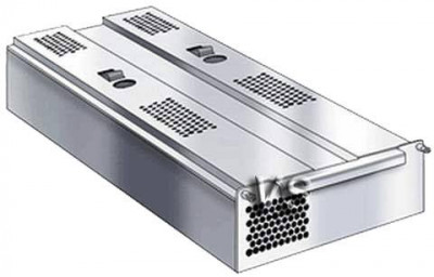 Аккумулятор для ИБП APC, 546х216х83 мм (ВхШхГ),  свинцово-кислотный с загущенным электролитом, 612 Ач, цвет: бежевый, (SYBT2)