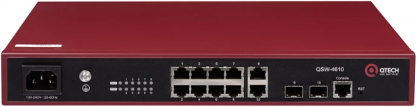 Коммутатор (свитч) QTECH QSW-4610-10T-AC