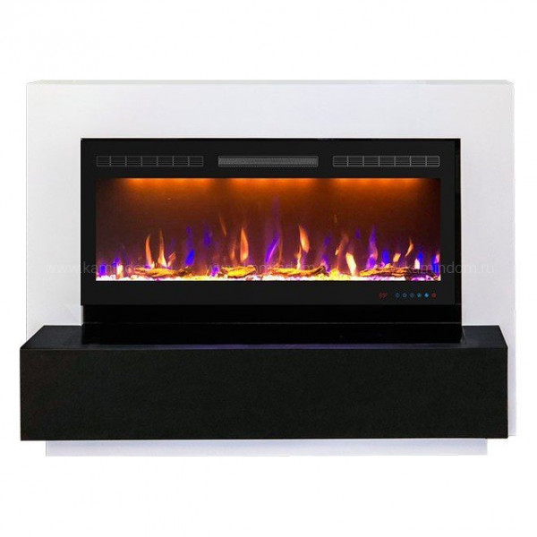 Линейный электрокамин Royal Flame Stockholm с очагом Crystal 40