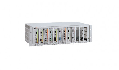 Шасси для blade-модуля Allied Telesis, слотов: 12, шнур питания Европейский,  AC, (AT-MCR12-50)