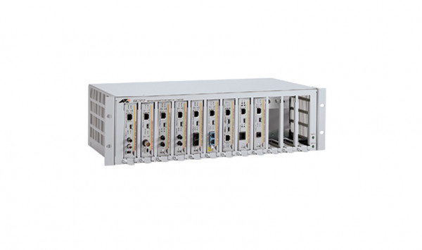 Шасси для blade-модуля Allied Telesis, слотов: 12, шнур питания Европейский,  AC, (AT-MCR12-50)