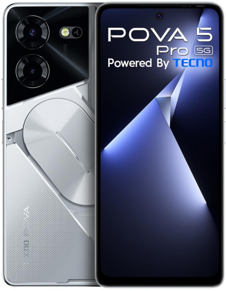 Смартфон TECNO Pova 5 Pro 5G 8/128Gb Silver Fantasy