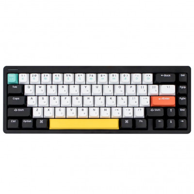 Беспроводная механическая клавиатура Nuphy Halo65 Brown Switch Black
