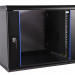 Шкаф телекоммуникационный настенный ЦМО ШРН-Э, 19", 6U, 342х600х650 мм (ВхШхГ), дверь: стекло, боковая панель: сплошная, разборный, цвет: чёрный