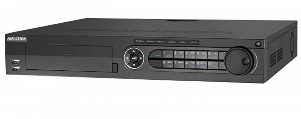 Видеорегистратор HIKVISION, каналов: 16, H.264, 4x HDD, звук Да, порты: HDMI, 3x USB, VGA, CVBS, память: 24 ТБ, питание: AC220V