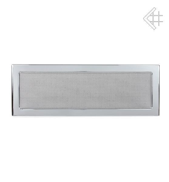 Вентиляционная решетка для камина Kratki 17х49 никелированная 49N