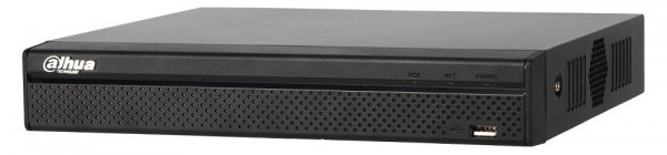 Видеорегистратор Dahua NVR, каналов: 8, H.264+/H.264, 1x HDD, звук Да, порты: HDMI, 2x USB, VGA, память: 6 ТБ, питание: 48VDC