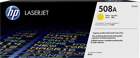 Картридж HP CF362A (№508A) Yellow