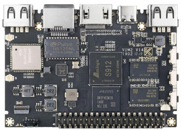 Одноплатный компьютер Khadas VIM2 Pro Amlogic S912