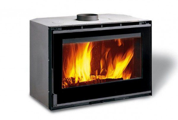 Фронтальная дровяная топка La Nordica Inserto 80 Crystal evo Ventilato