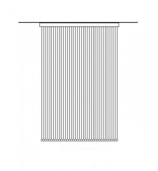 Перегородка CARIITTI Pirta Led 1.2 Flat