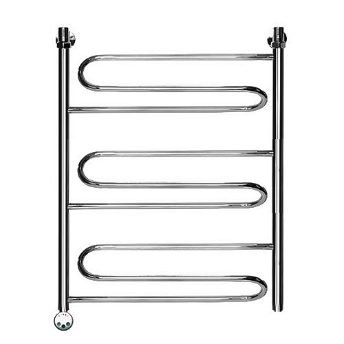 Электрический полотенцесушитель Ника ЛZ Электрическая Лесенка Зигзаг 80х60 -3 лев