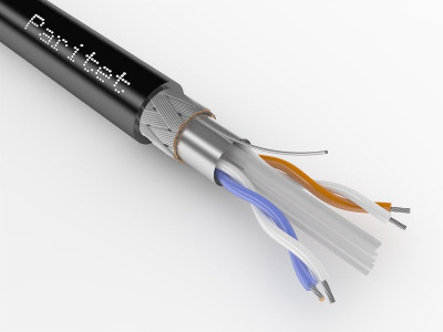 Кабели для промышленного интерфейса RS-485 одиночной прокладки КИС-П 4х2х0,78