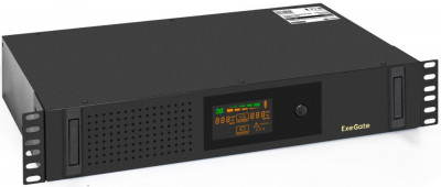 ИБП ExeGate ServerRM UNL-1000.LCD.AVR.2SH.3C13.USB.2U