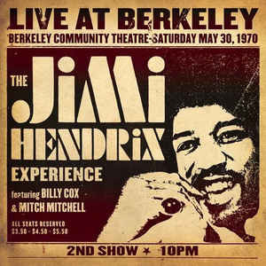 Виниловая пластинка Jimi Hendrix LIVE AT BERKELEY (180 Gram)