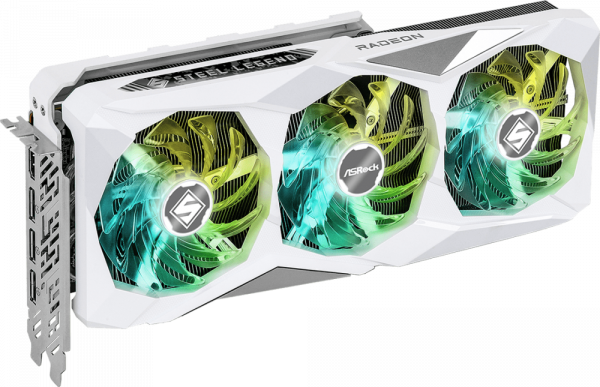 Видеокарта AMD Radeon RX 7700 XT ASRock Steel Legend OC 12Gb (RX7700XT SL 12GO)