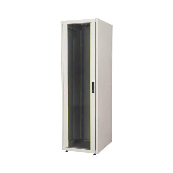 Шкаф телекоммуникационный напольный Lande EURObox, IP20, 22U, 1121х600х600 мм (ВхШхГ), дверь: металл, задняя дверь: металлическая стенка, боковая панель: сплошная съемная, разборный, цвет: серый, (LN-EUBOX22U6060-LG-2)