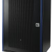 Шкаф телекоммуникационный настенный Datarex, 19", 18U, 757х600х450 мм (ВхШхГ), дверь: перфорация, боковая панель: сплошная съемная, разборный, цвет: чёрный