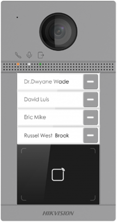 Вызывная панель Hikvision DS-KV8413-WME1(B)