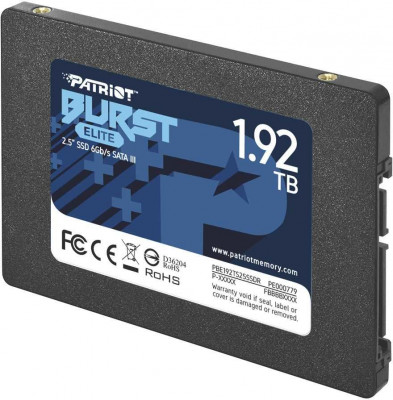 Накопитель SSD 1.92Tb Patriot Burst Elite (PBE192TS25SSDR)