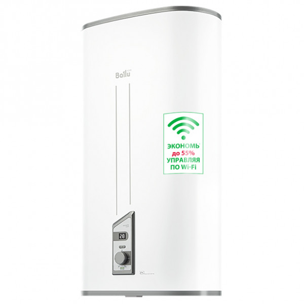 Электрический накопительный водонагреватель Ballu BWH/S 80 Smart WiFi DRY+