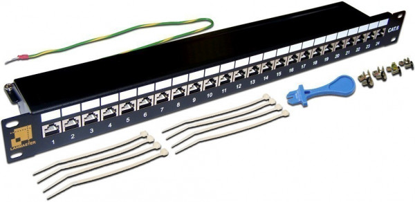 Патч-панель Lanmaster LAN-PPL24S6