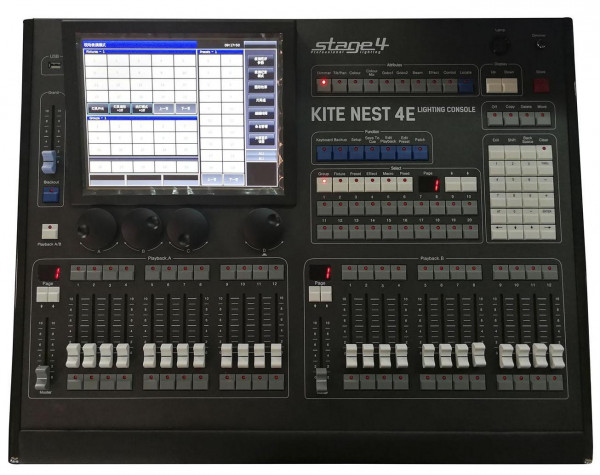 Компактная световая консоль Stage 4 KITE NEST 4E