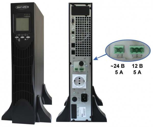 Бесперебойный источник питания SKAT UPS 1000 исп.V RACK (462)