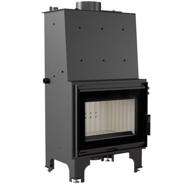 Фронтальная дровяная топка Kratki AQUARIO/M/12/PW/W