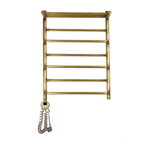 Электрический полотенцесушитель Domoterm Орфей с полкой П7 500x700 АБР EL