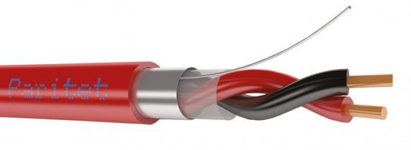 Кабель не распространяющий горение при групповой прокладке, с пониженным дымо- и газовыделением КСВЭВнг(А)-LS 2х2х0,8 (Паритет)