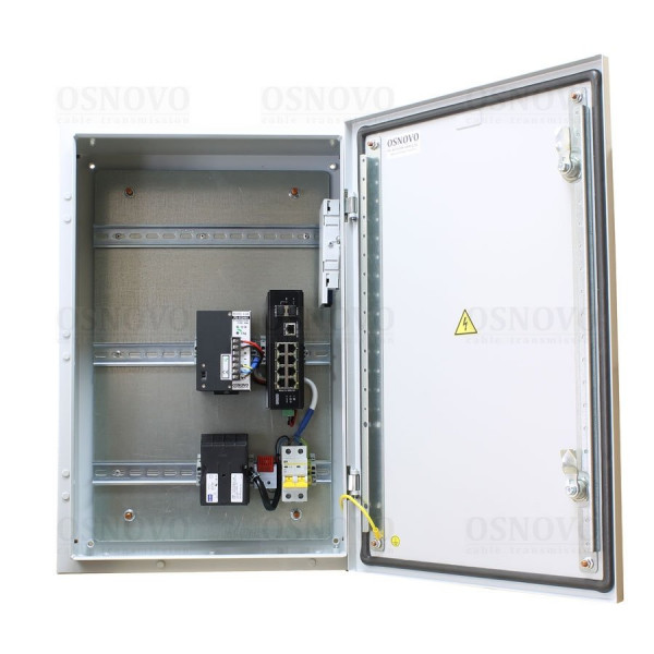 Уличная станция с термостабилизацией и резервным питанием OS-46T1(SW-60812/I)