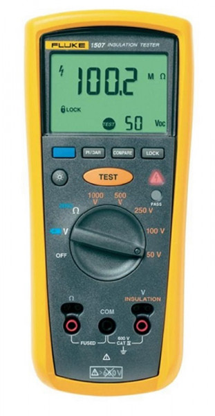 Тестер FLUKE, кабельный, с дисплеем, питание: батарейки, корпус: пластик, мегаомметр, (2427890)