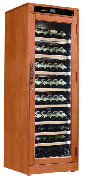 Отдельностоящий винный шкаф 101-200 бутылок Libhof NP-102 Red Cherry