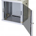 Шкаф телекоммуникационный настенный Eurolan F30, 19", 6U, 355х600х600 мм (ВхШхГ), дверь: стекло, разборный, цвет: светло-серый