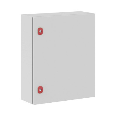 Шкаф электротехнический настенный DKC ST, IP66, 600х500х200 мм (ВхШхГ), дверь: металл, корпус: сталь листовая, цвет: серый, без монтажной панели, (R5ST0652WMP)