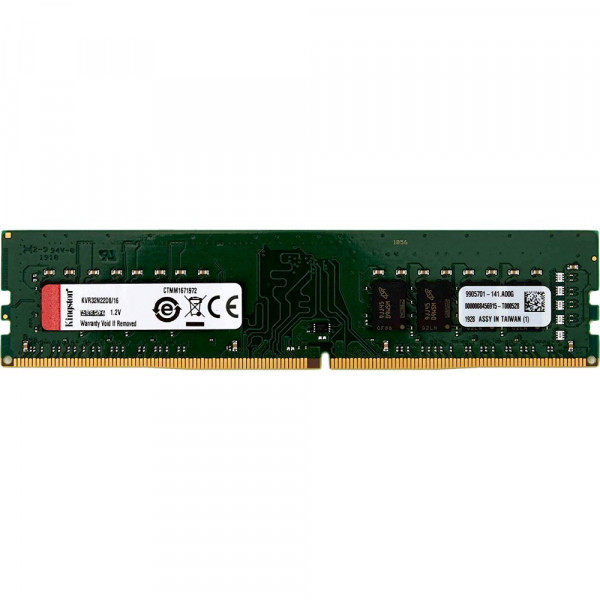 Оперативная память 16Gb DDR4 3200MHz Kingston (KVR32N22D8/16)