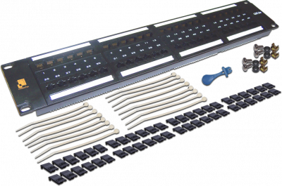 Патч-панель Lanmaster LAN-PPL48U5E