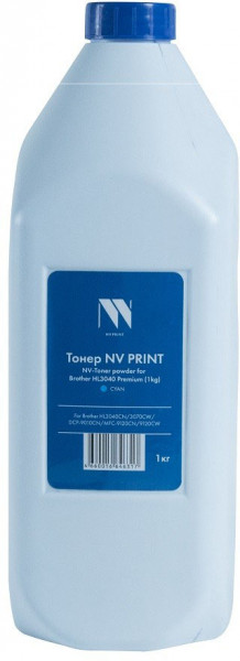 Тонер NV Print HL3040-PR-1KGC Cyan