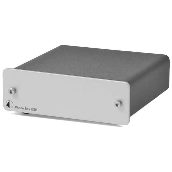 Фонокорректор Pro-Ject PHONO BOX USB (DC) silver