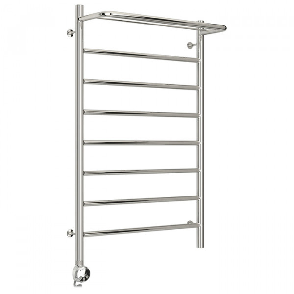Электрический полотенцесушитель СТИЛЬЕ ЭПС Формат 20 ТЛ 800х500 (Полка + 7) П16