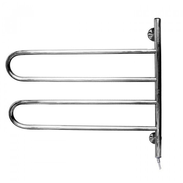 Электрический полотенцесушитель Тера Флюгер электрический поворотный ПСН-20-02 450х500