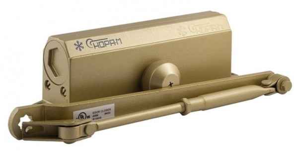 Доводчик дверной морозостойкий НОРА-М №4S (золото)