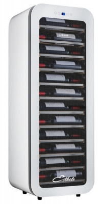 Отдельностоящий винный шкаф 22-50 бутылок Libhof ES-34 White